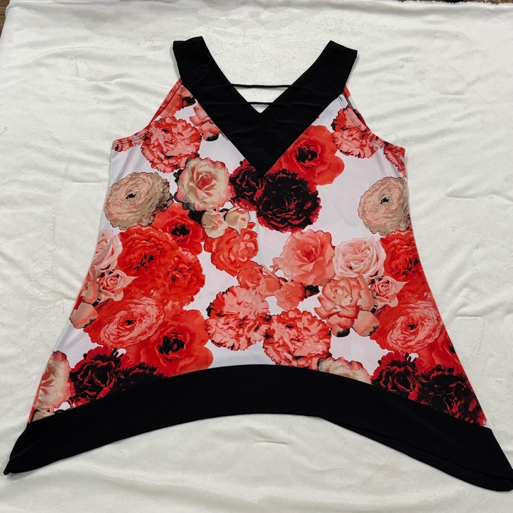 Womens Flowery Blouse